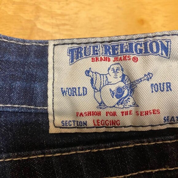 True Religion Leggings Waist 30 inch - Picture 4 of 5